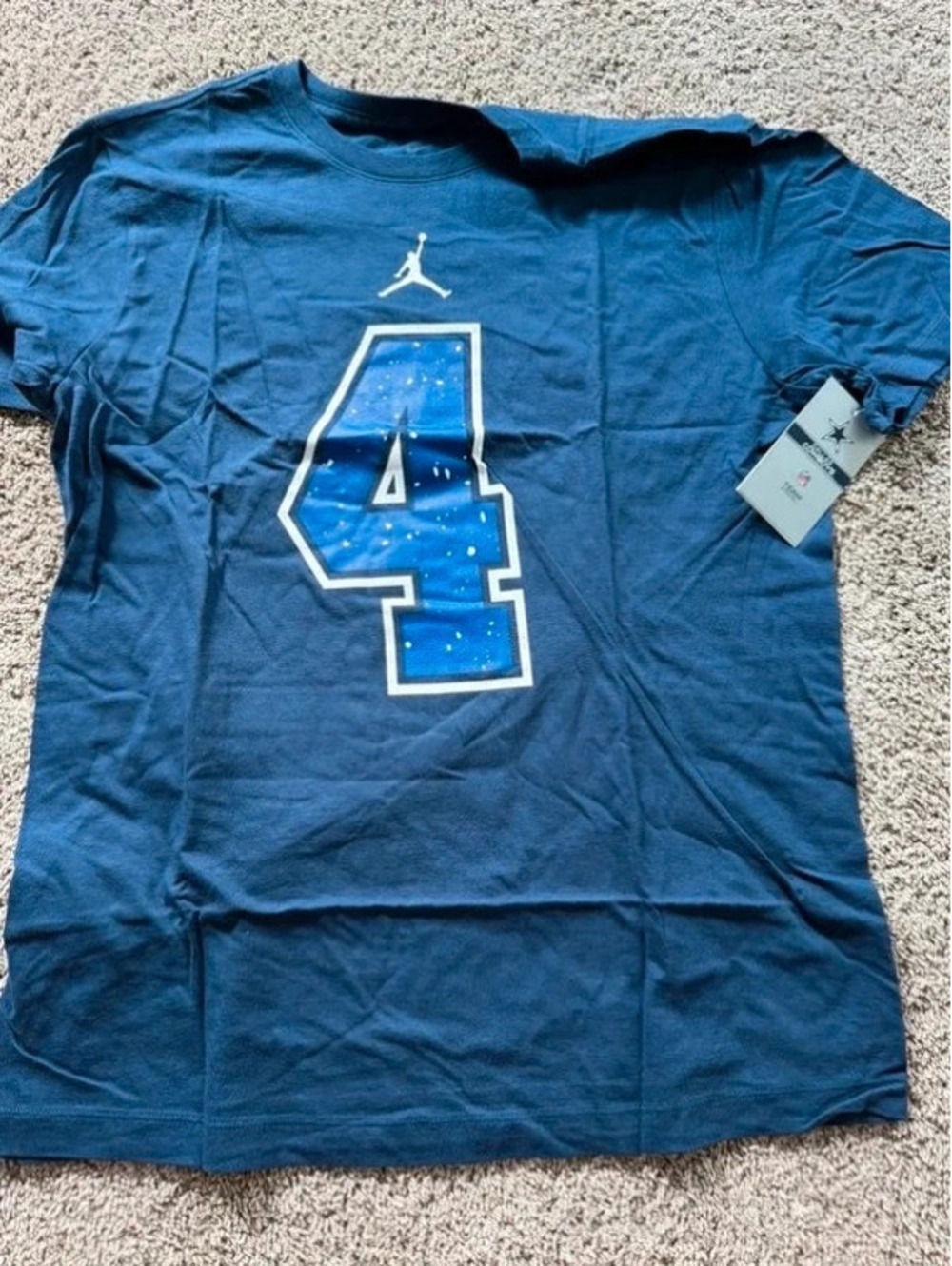 Nike Dak Prescott Dallas Cowboys jersey T-shirt Size Medium